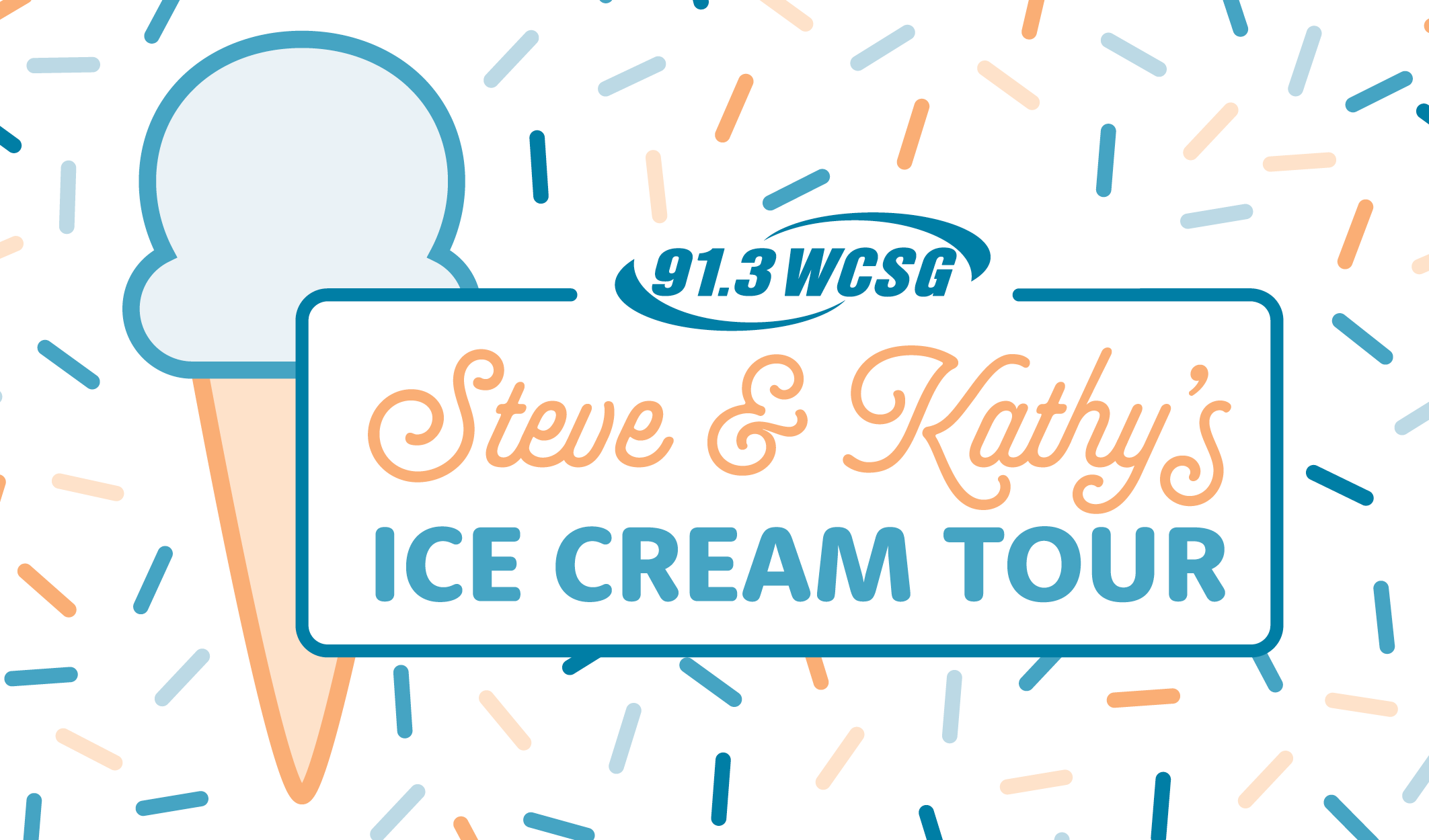 91.3 WCSG Steve & Kathy's Ice Cream Tour 2025