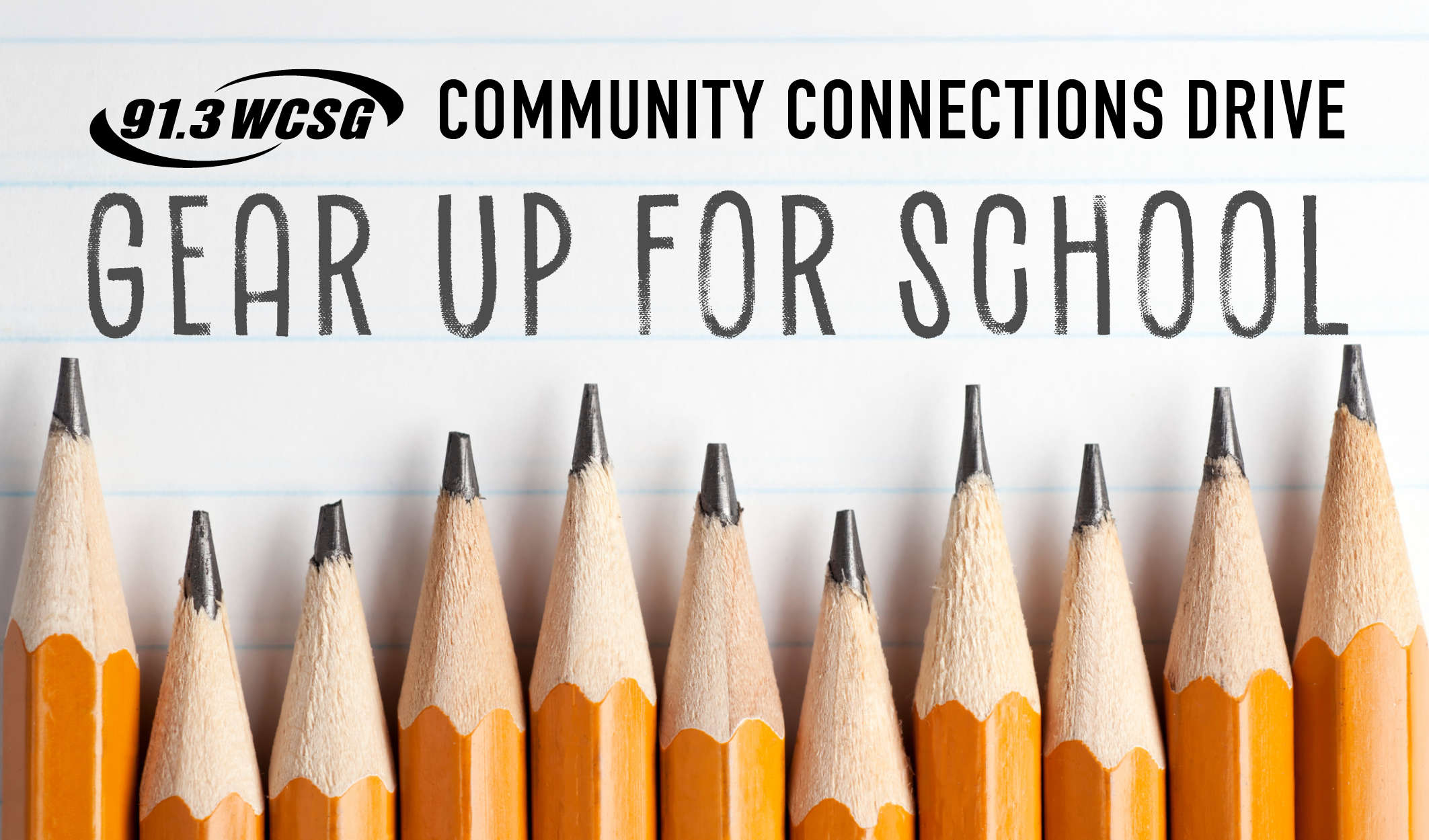 WCSG Community Connections Drive Gear Up for School