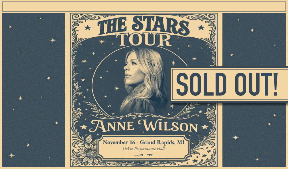 Anne Wilson The Stars Tour live in concert November 16, 2025 DeVos Place Grand Rapids Michigan
