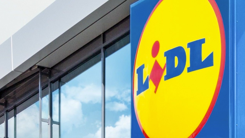Lidl store sign logo