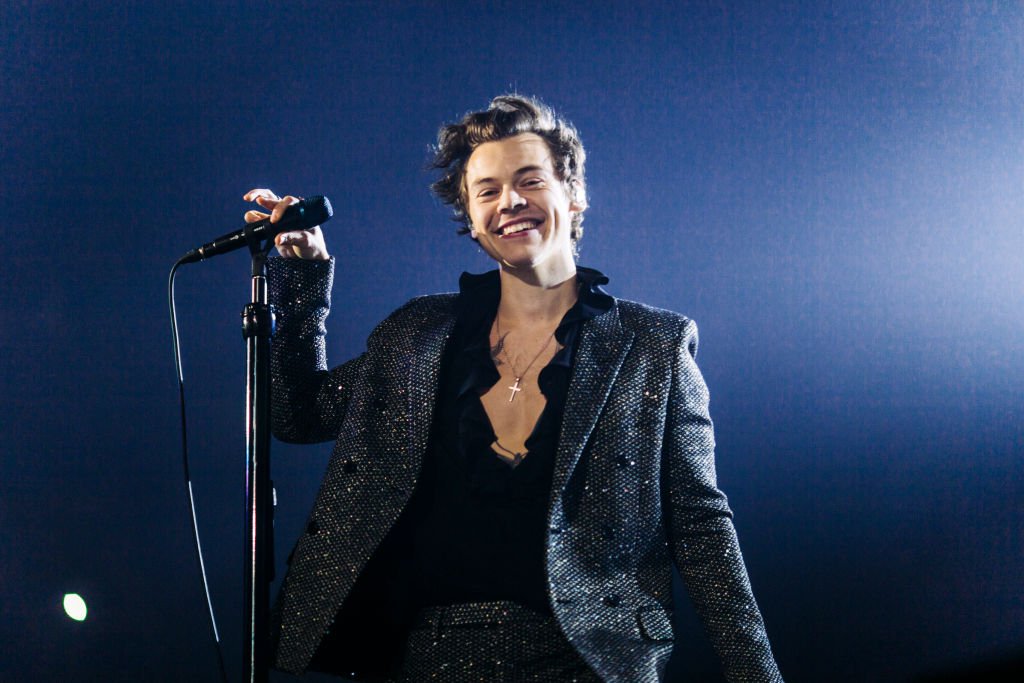 Harry Styles on stage