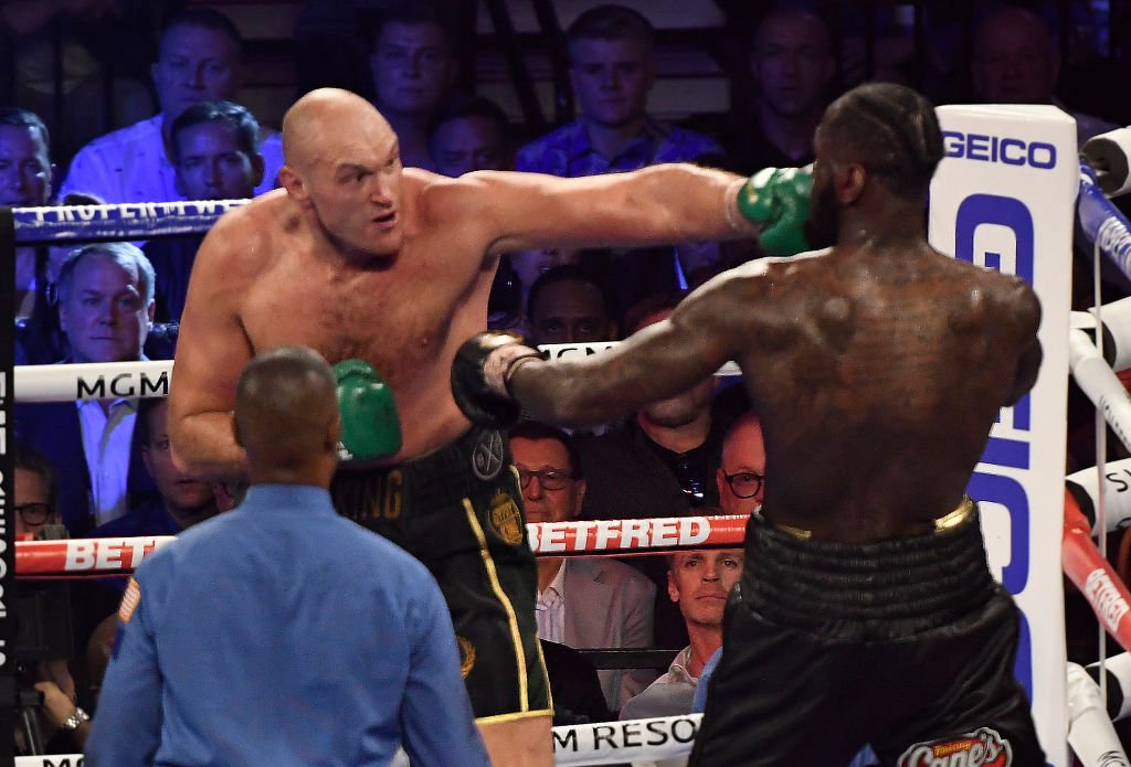 Tyson Fury takes on Deontay Wilder over the weekend