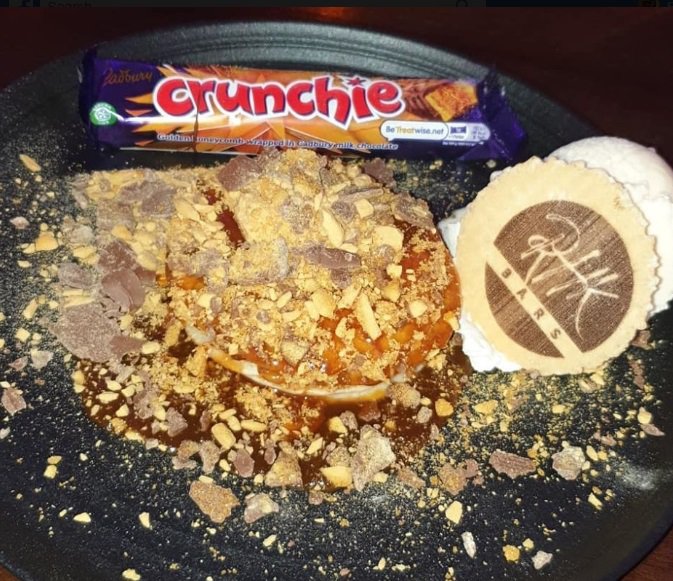 The Crunchie pancakes served by the Paddocks