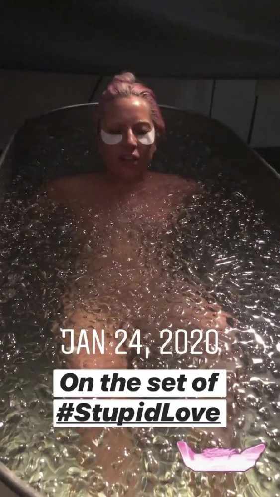 Lady Gaga Ice Bath