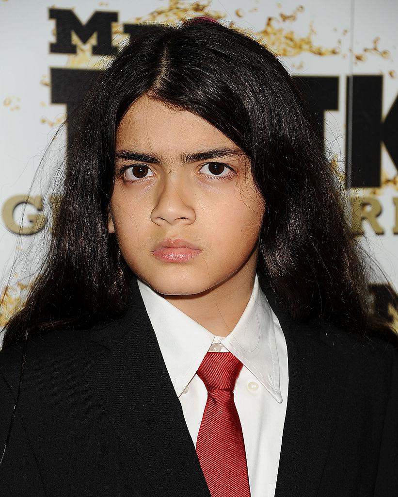Blanket Jackson, pictured in 2012.