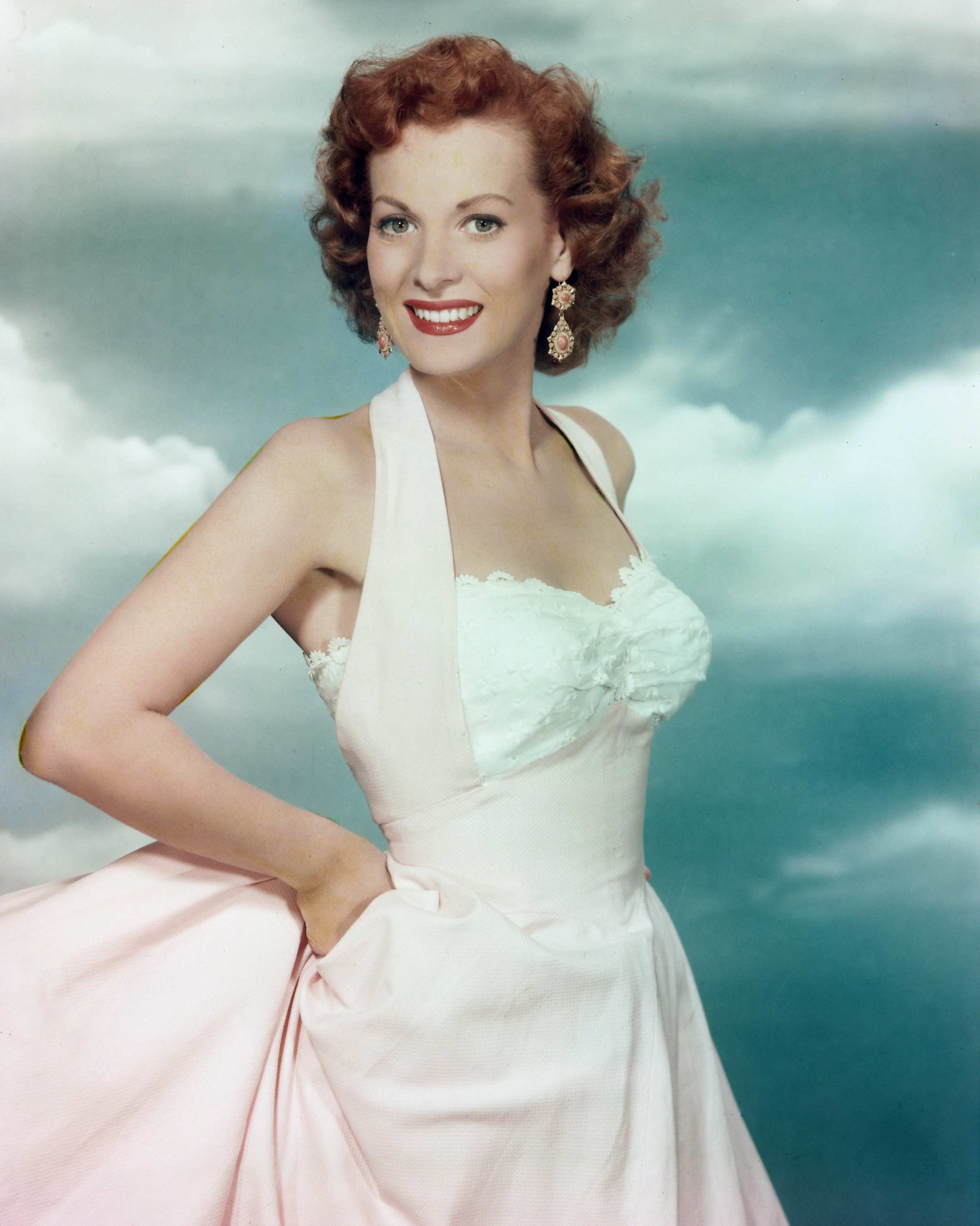 Maureen O'Hara pictured in the 1950's