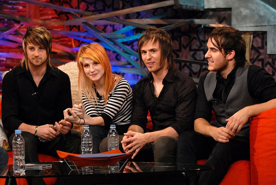 Paramore pictured in 2007