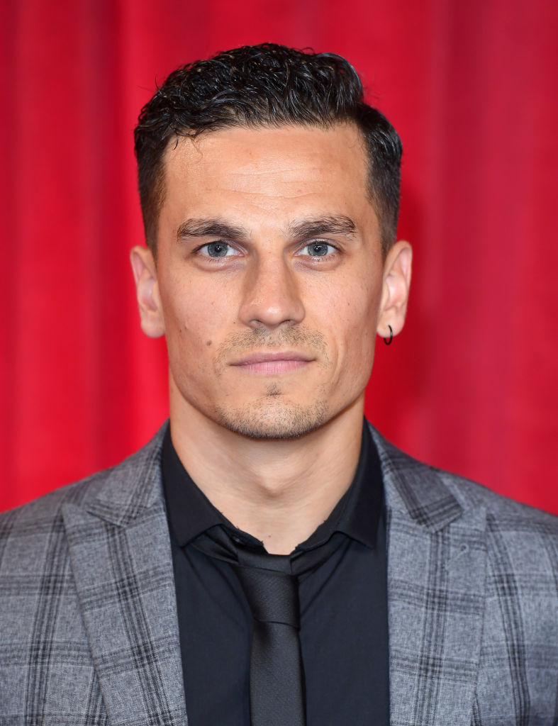 Aaron Sidwell attends the British Soap Awards at The Lowry Theatre on June 3, 2017 