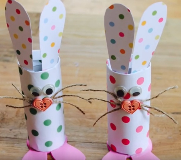 Easter Crafts: 5 things the kids can make with toilet paper rolls - U105