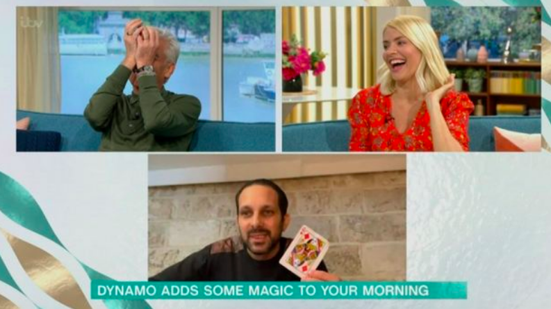 Dynamo appears on This Morning via video link