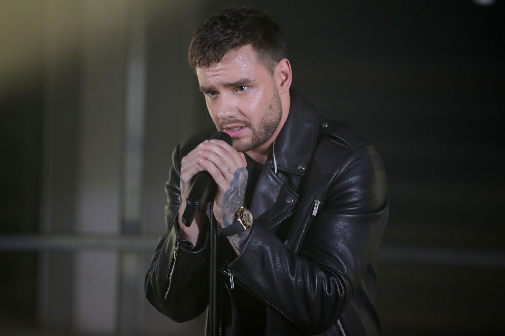 Liam Payne performing