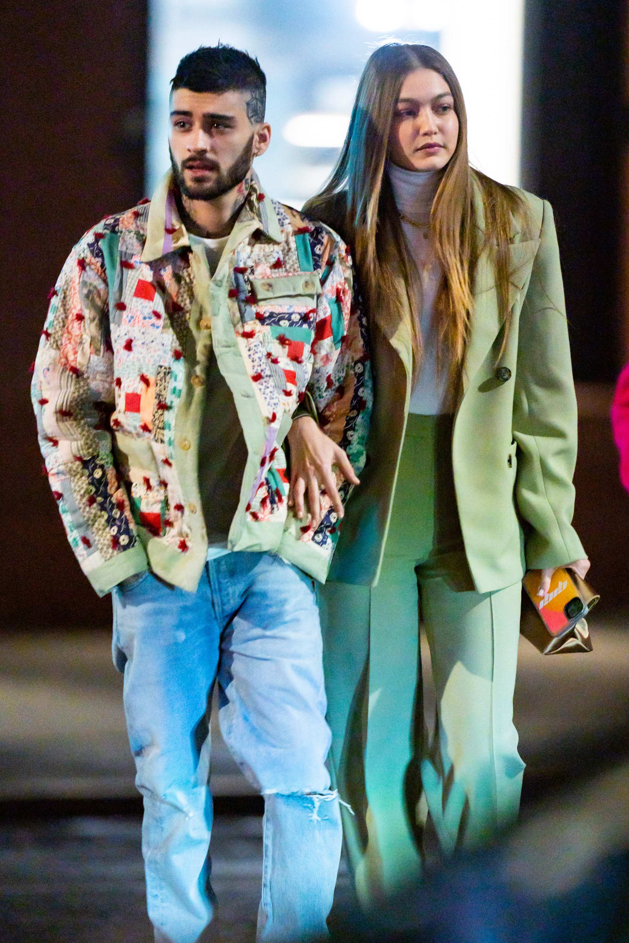 Paparazzi photo of Zayn and Gigi