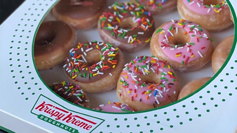 Krispy kreme delivery just sales eat