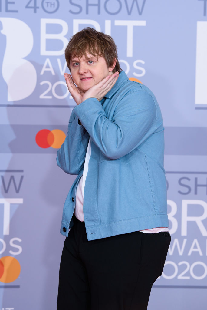 Lewis Capaldi at the Brit Awards