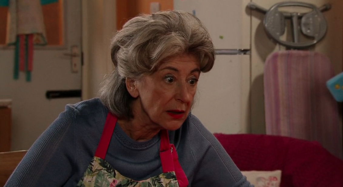 Maureen Lipman as Evelyn on Coronation Street