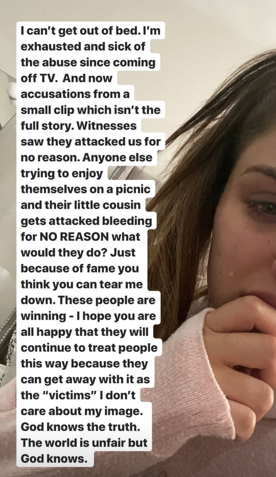 Love Island's Anna Vakili issues statement after 'attack' video shared  online - U105