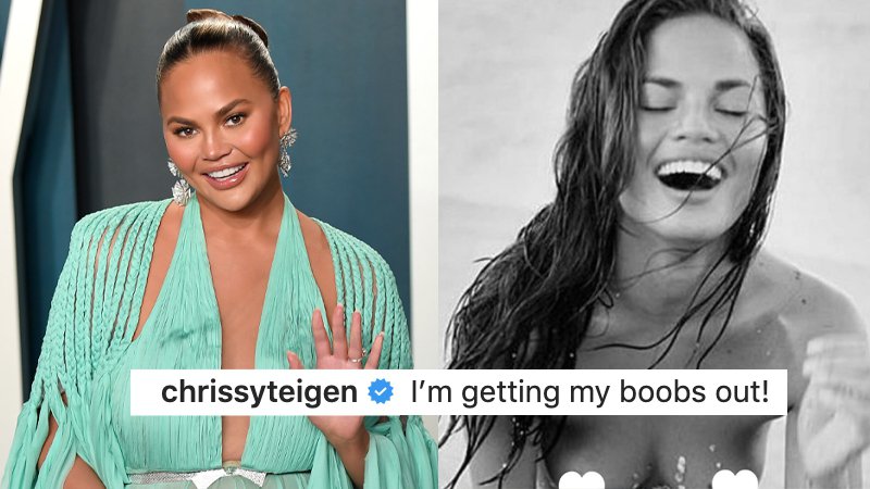 Chrissy Teigen 'getting her boobs out' as she heads for surgery after Covid  test - Mirror Online