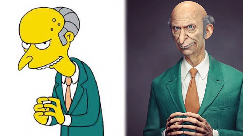 Artist Creates Life Like Images Of The Simpsons Characters Dublin S Fm104