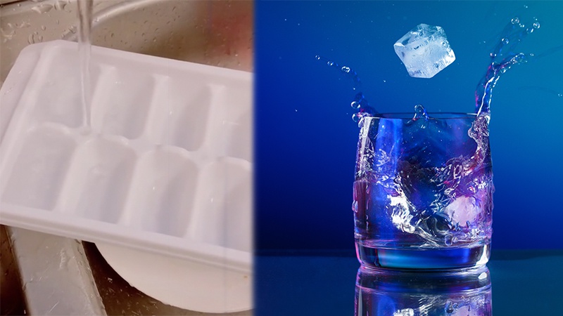 TikTok Hack Shows How You're Really Supposed To Fill Ice Cube Trays