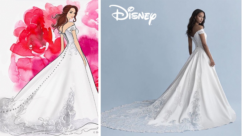 Disney created princess-inspired wedding gowns from Allure Bridal 2020