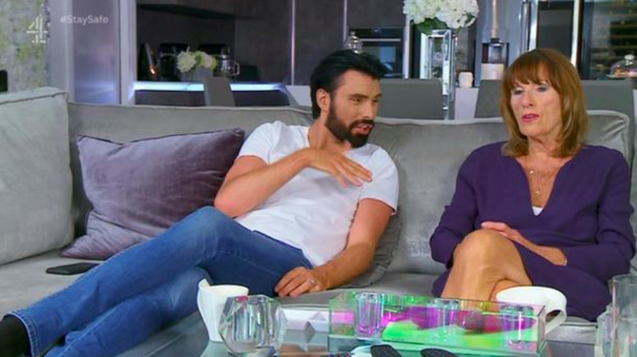 Rylan and mum Linda on Gogglebox