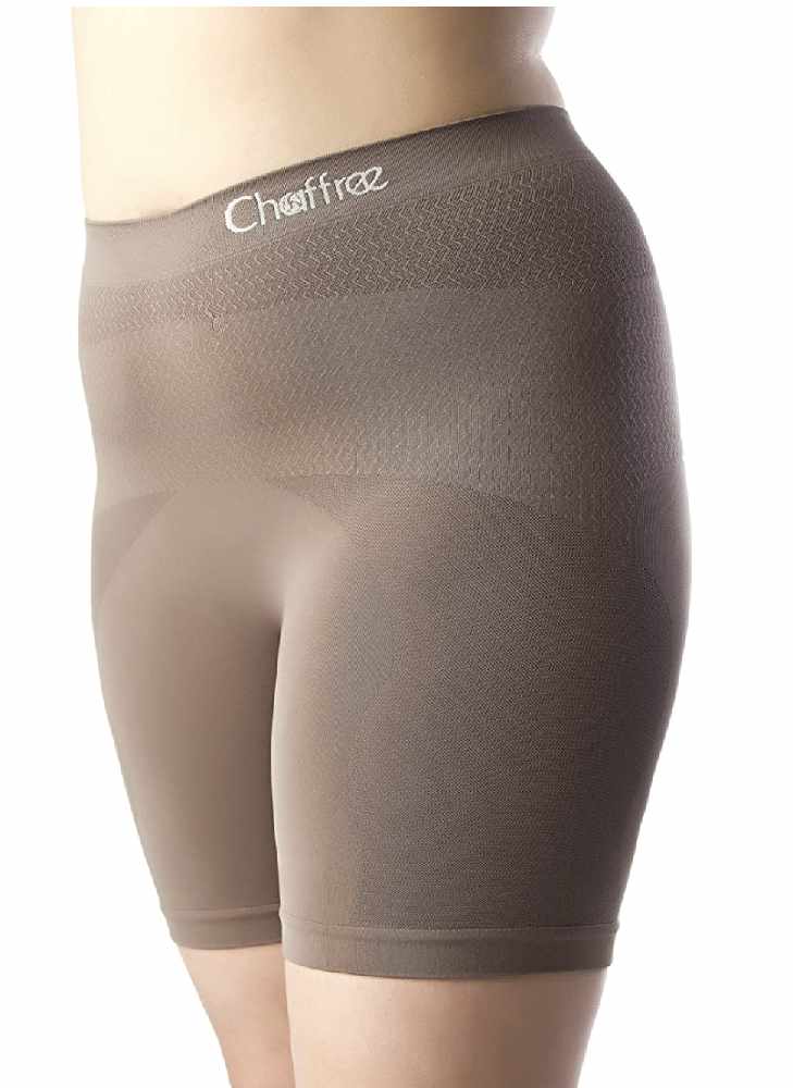 Underwear to prevent inner thigh chafing labelled a