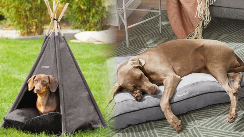 These adorable dog teepees and heated beds will be available in