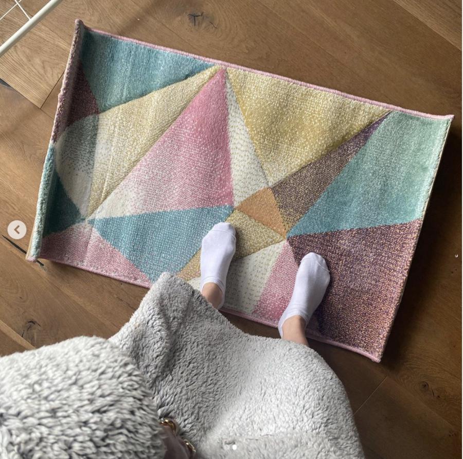 Rug Modern Pastel Geometric