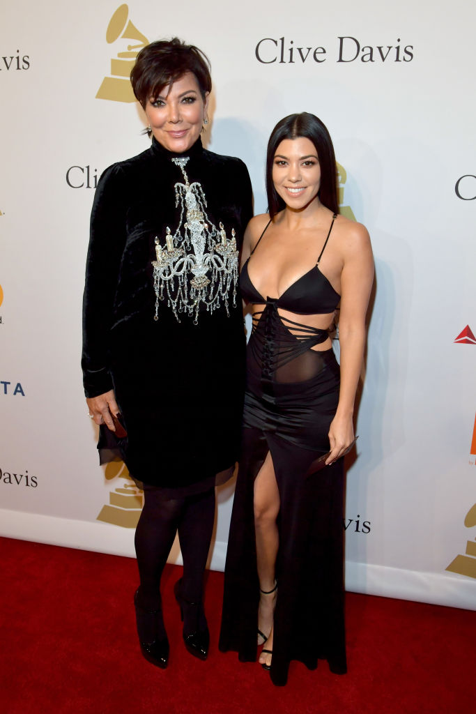 Kris Jenner and Kourtney Kardashian