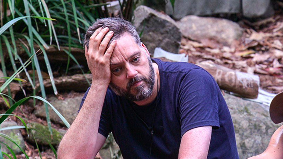 Iain Lee on I'm a Celebrity... Get Me Out of Here! in 2017