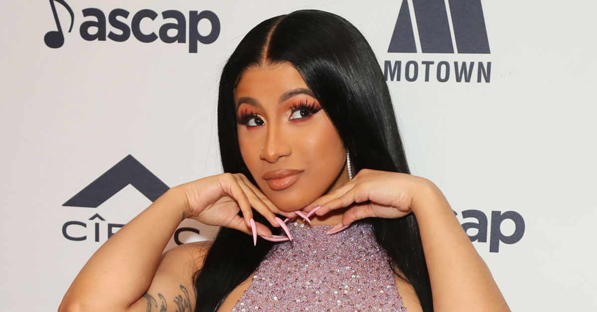 Cardi B Nip Slip