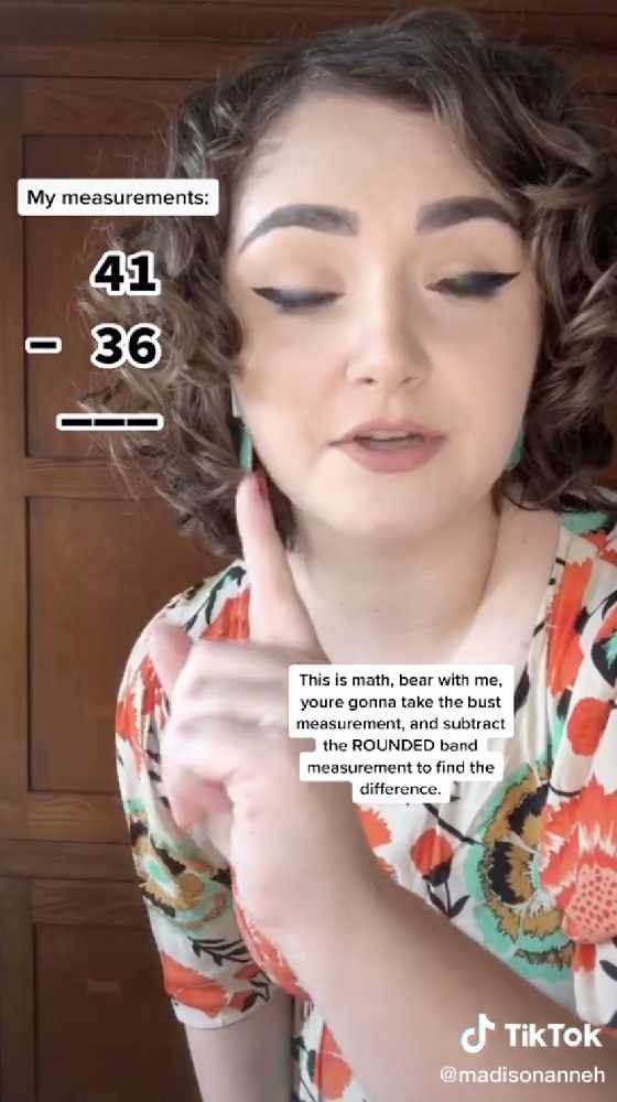 WATCH: Woman demonstrates exactly how to measure your bra size at home -  U105