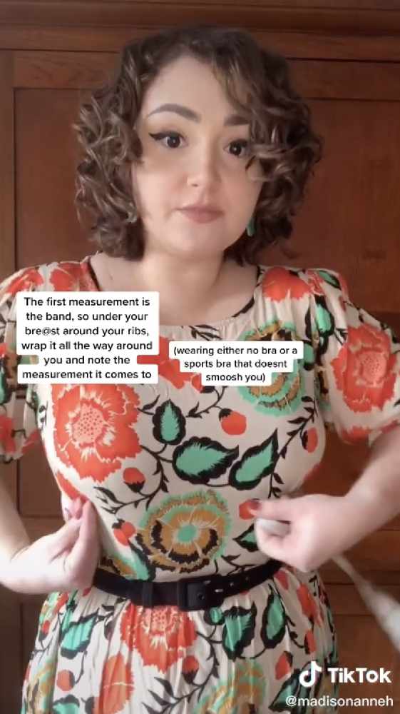 WATCH: Woman demonstrates exactly how to measure your bra size at home -  Dublin's Q102