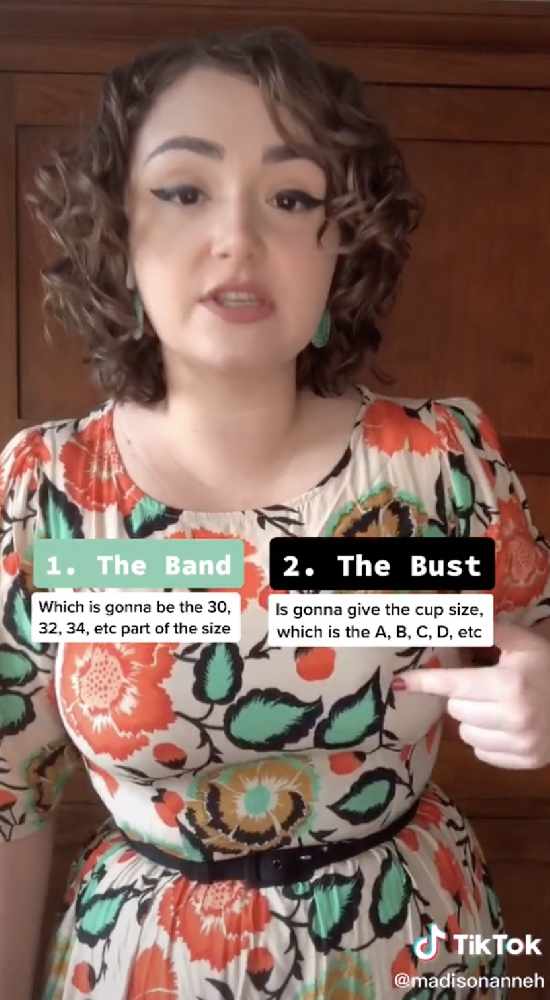 WATCH: Woman demonstrates exactly how to measure your bra size at