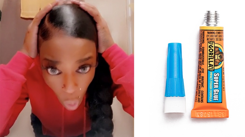 A Woman on TikTok Used Gorilla Glue as Hairspray and Oof — See Video