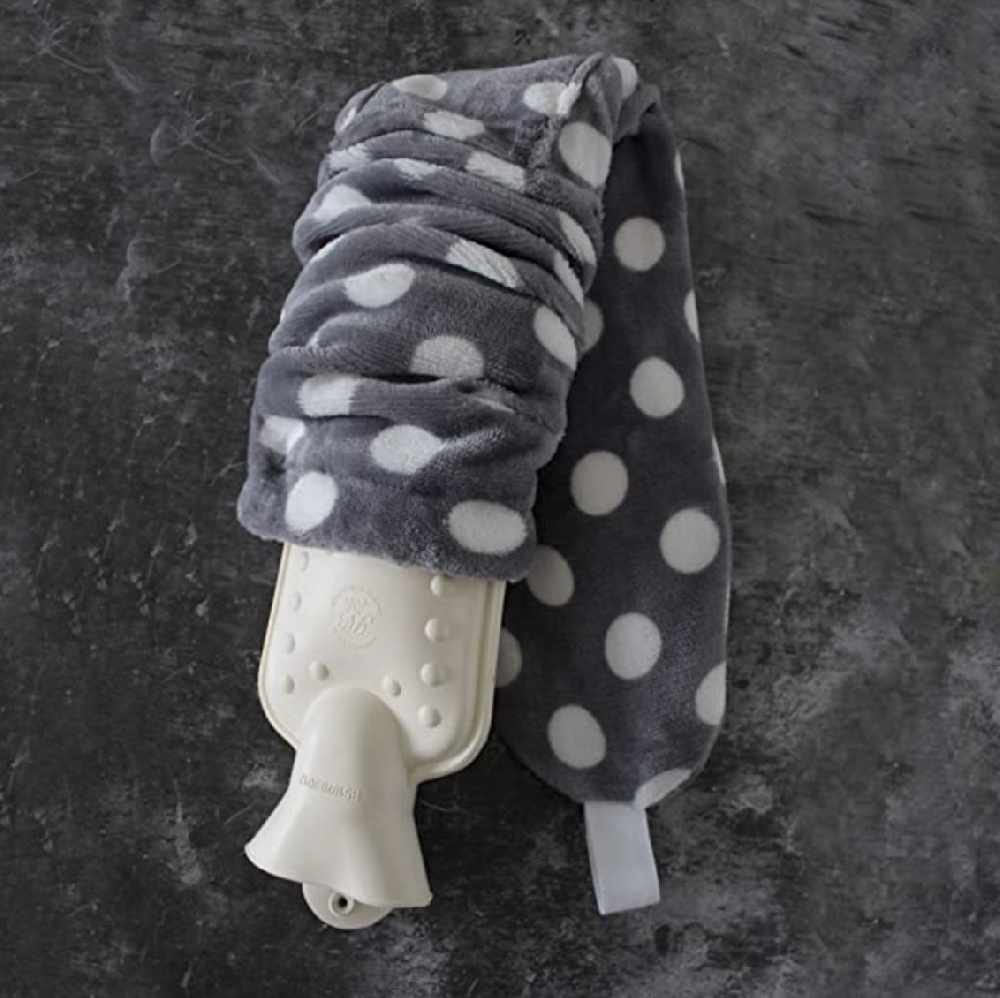This wrap-around, body length hot water bottle will keep you warm