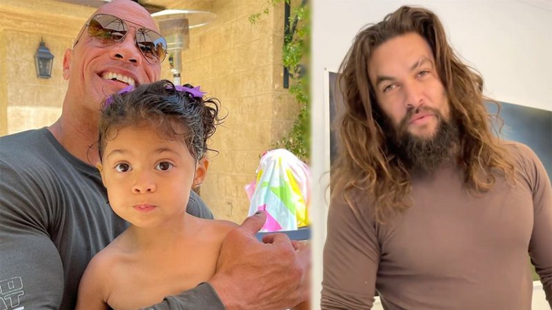 The Rock' surprises daughter with special birthday message from Jason Momoa  - Limerick's Live 95