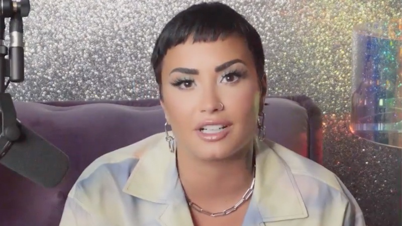 WATCH: Demi Lovato comes out as non-binary in emotional video - LMFM