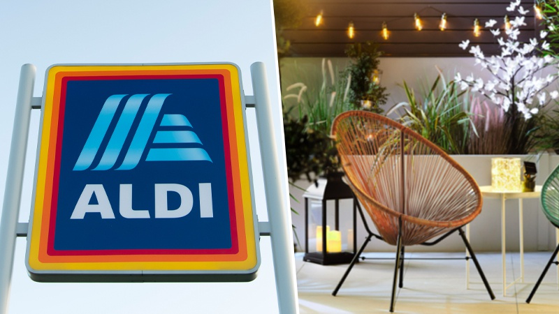 Aldi rattan chair hot sale