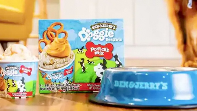 Ben & Jerry’s have made an ice cream specifically for dogs - U105