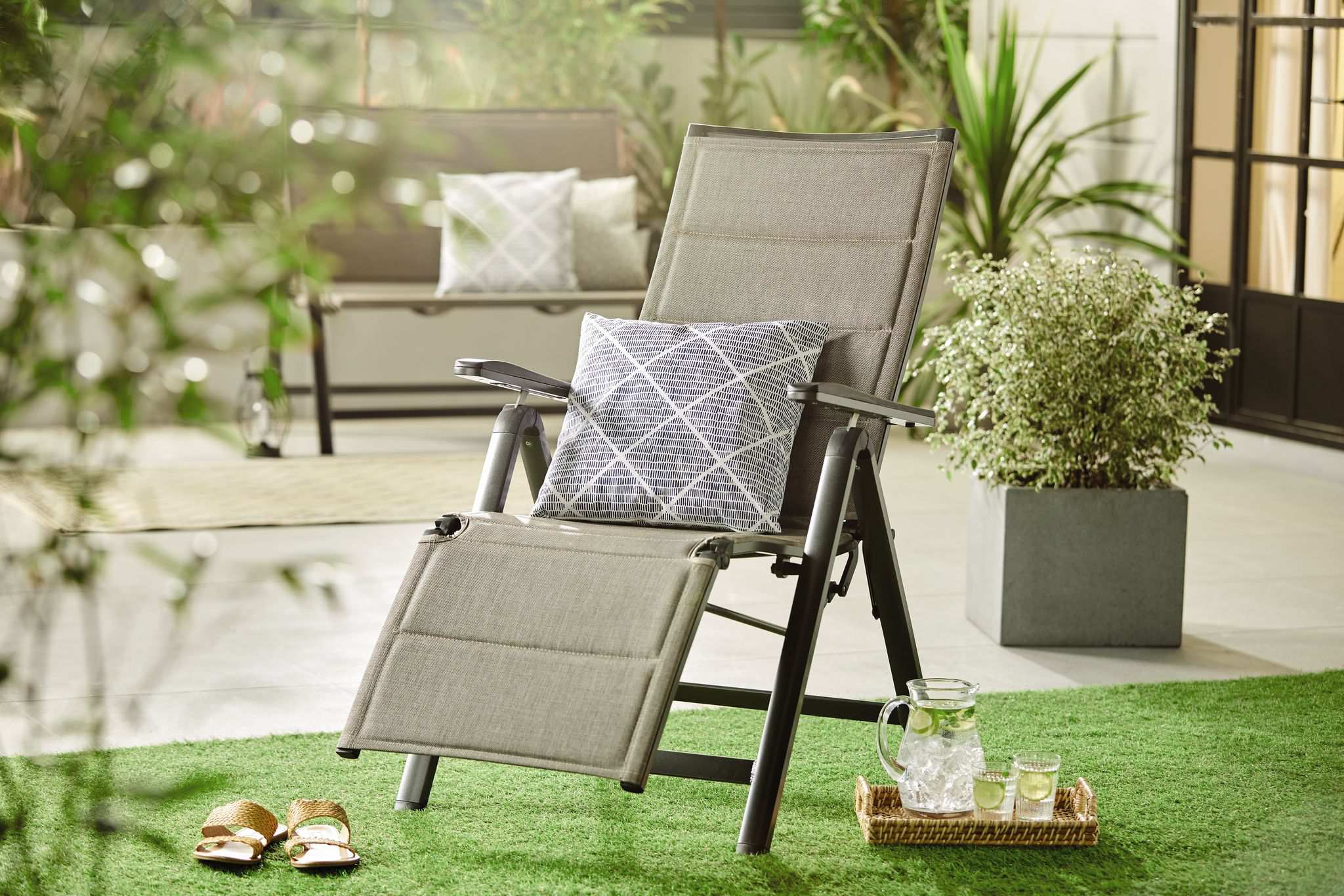 Aldi unveil outdoor furniture collection featuring a firepit and