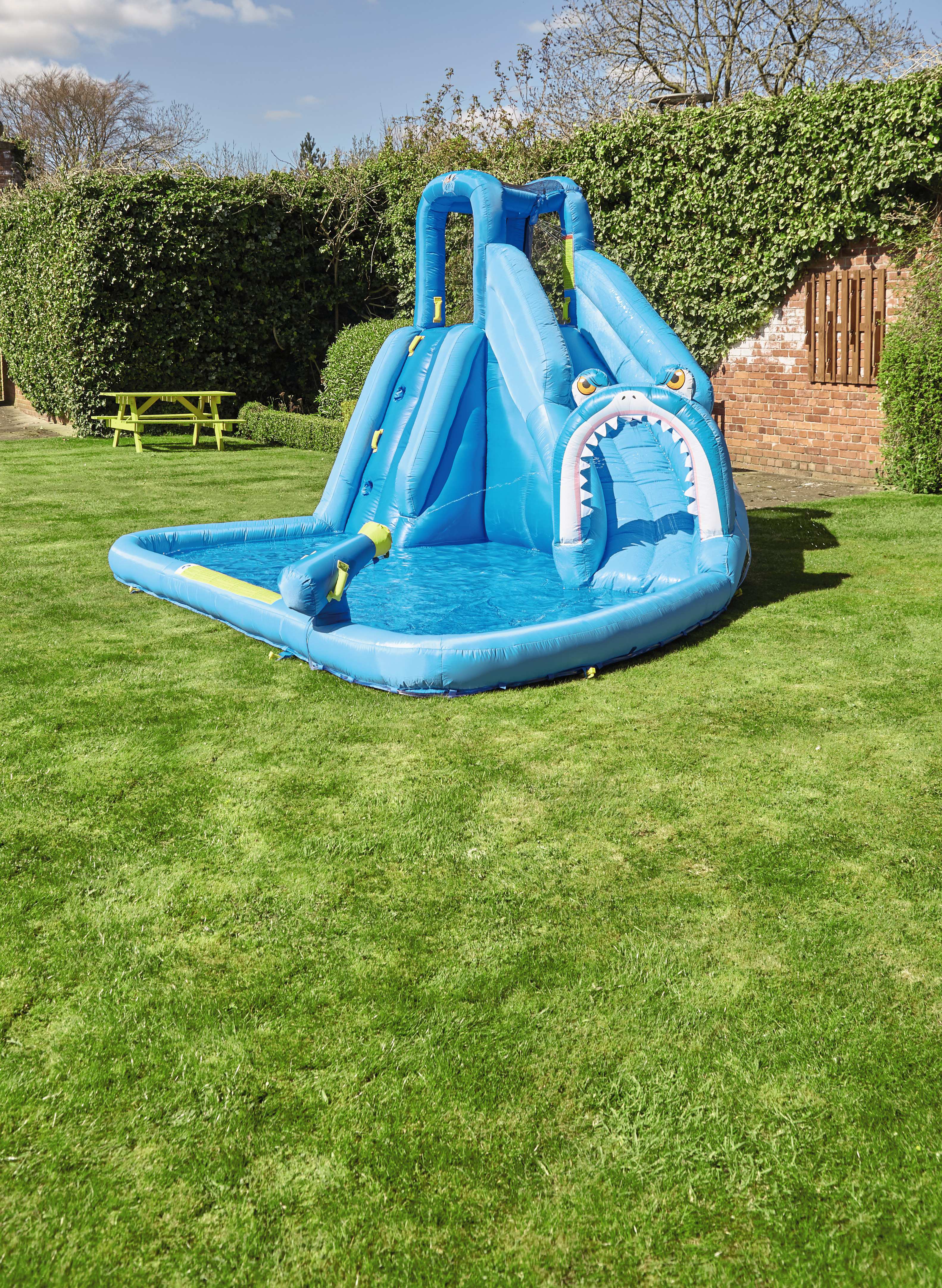 Inflatable water store slide aldi