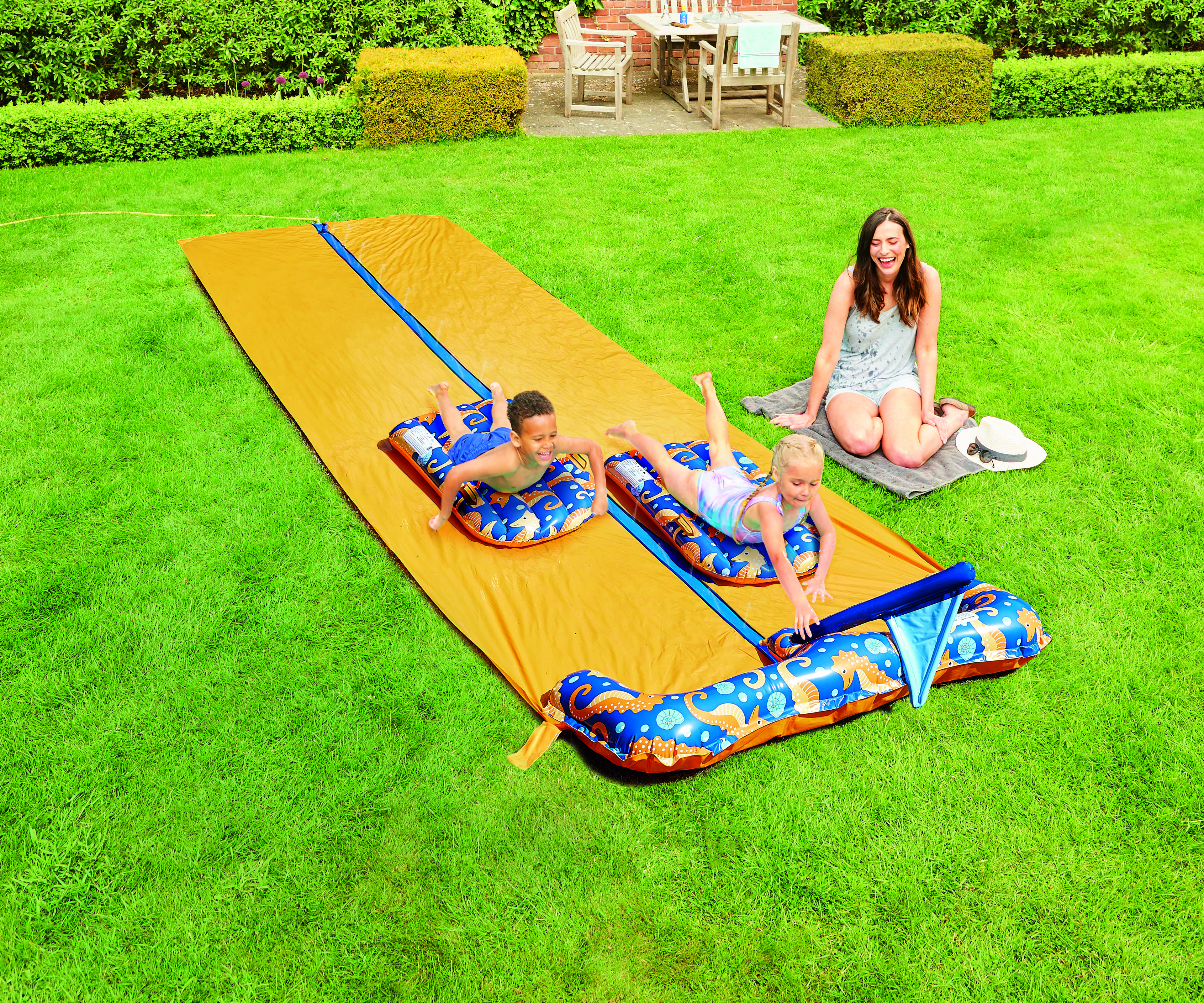 Aldi jumping best sale castle water slide