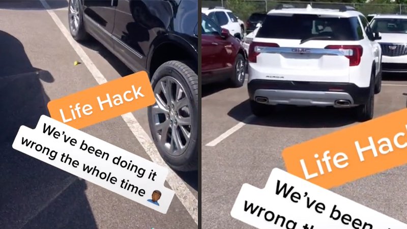 Have we been parking wrong? TikToker's 'hack' goes viral