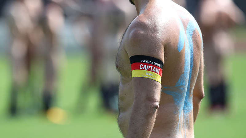 PICS: NAKED football team take to the pitch in World Cup boycott stunt -  Cork's 96FM