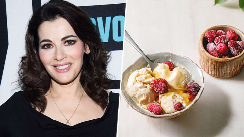 One-Step No-Churn Coffee Ice Cream, Nigella's Recipes