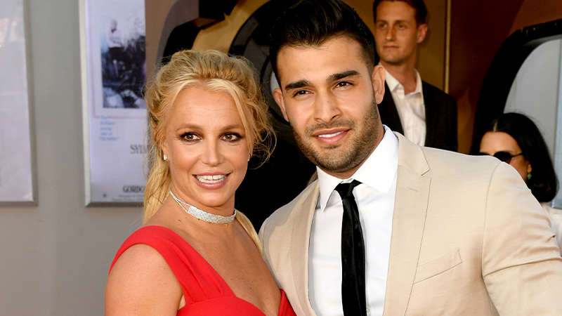 Sam Asghari's ex girlfriend reacts to his engagement to Britney Spears ...