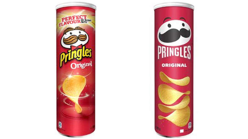 Fans left divided after Pringles change their logo for first time in 20 ...