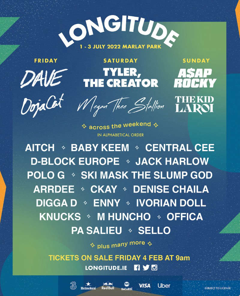 First Round Of Longitude Acts Revealed Dublin S FM104   61f7e0ce4f899 