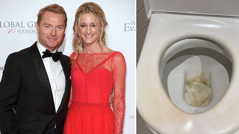 Ronan Keatings Wife Shows Filthy Pics Of Home And Slams Unpaid Cleaner Claims U105